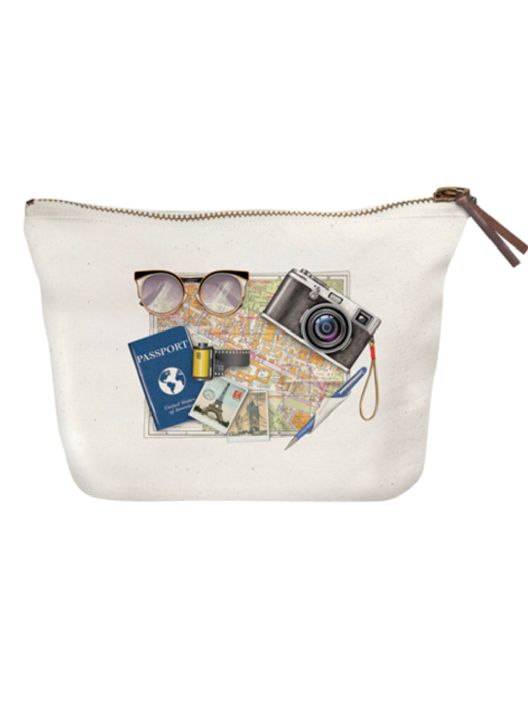 Mary Lake Thompson Traveling Canvas Pouch