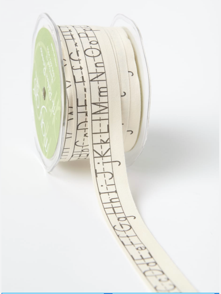 May Arts Alphabet Ribbon
