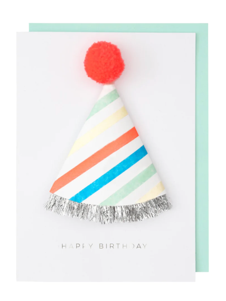 Meri Meri Birthday Hat Card