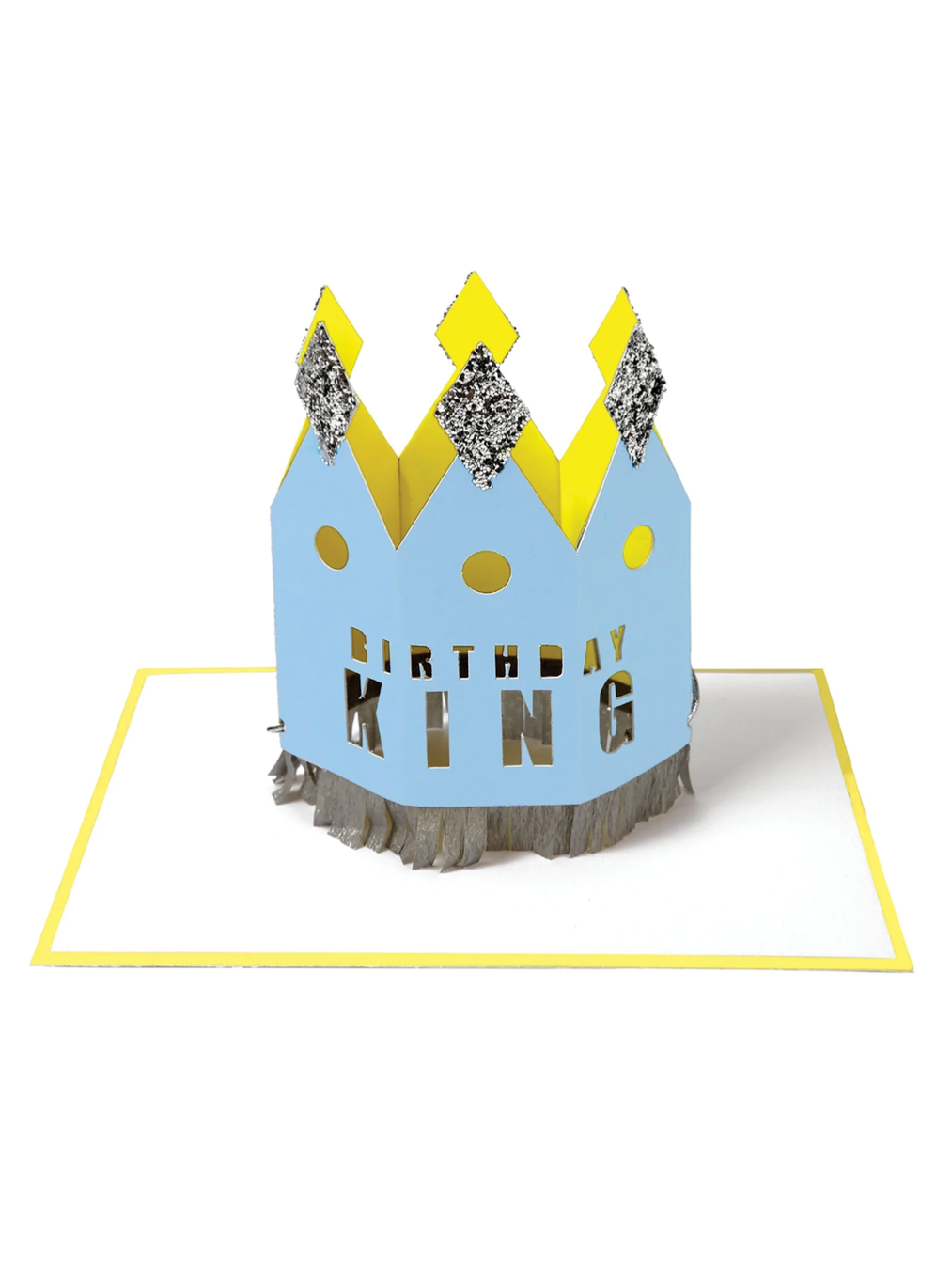 Meri Meri Crowned Birthday King Card