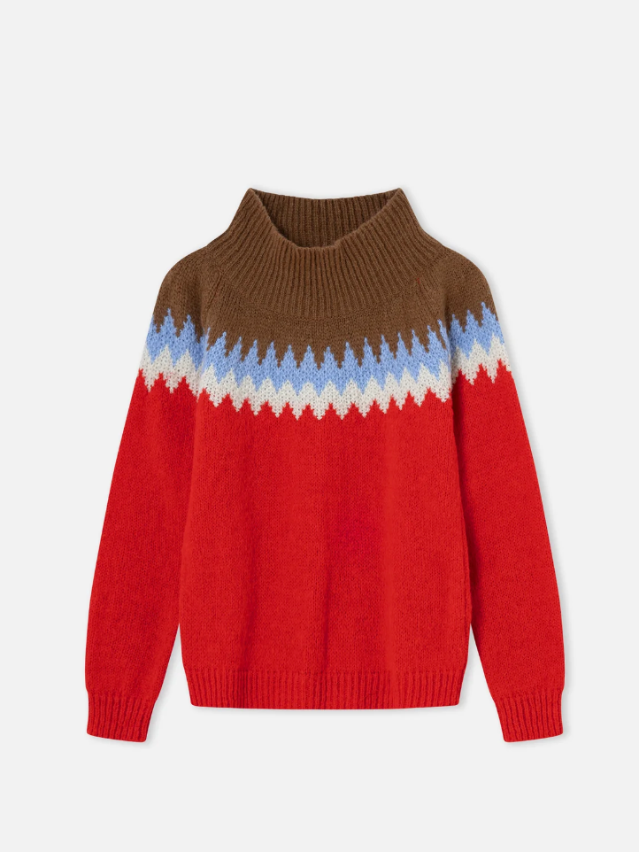 Dr. Bloom Red Bamboleo Sweater