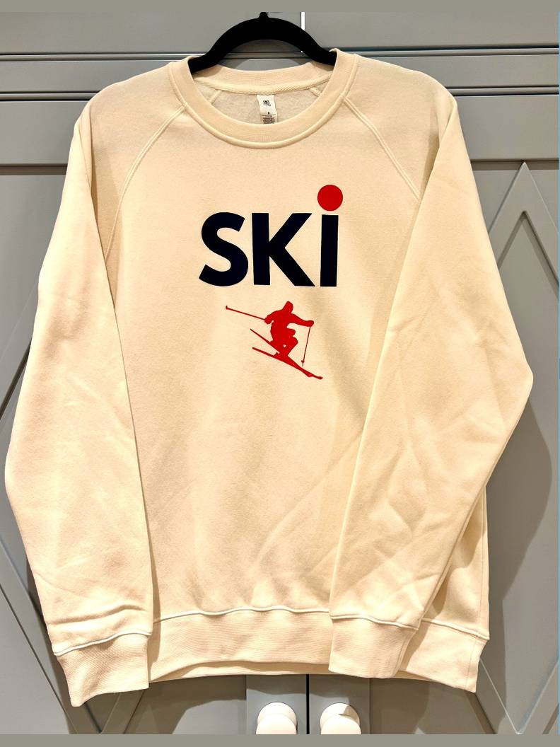 SKI Ecru Sweatshirt