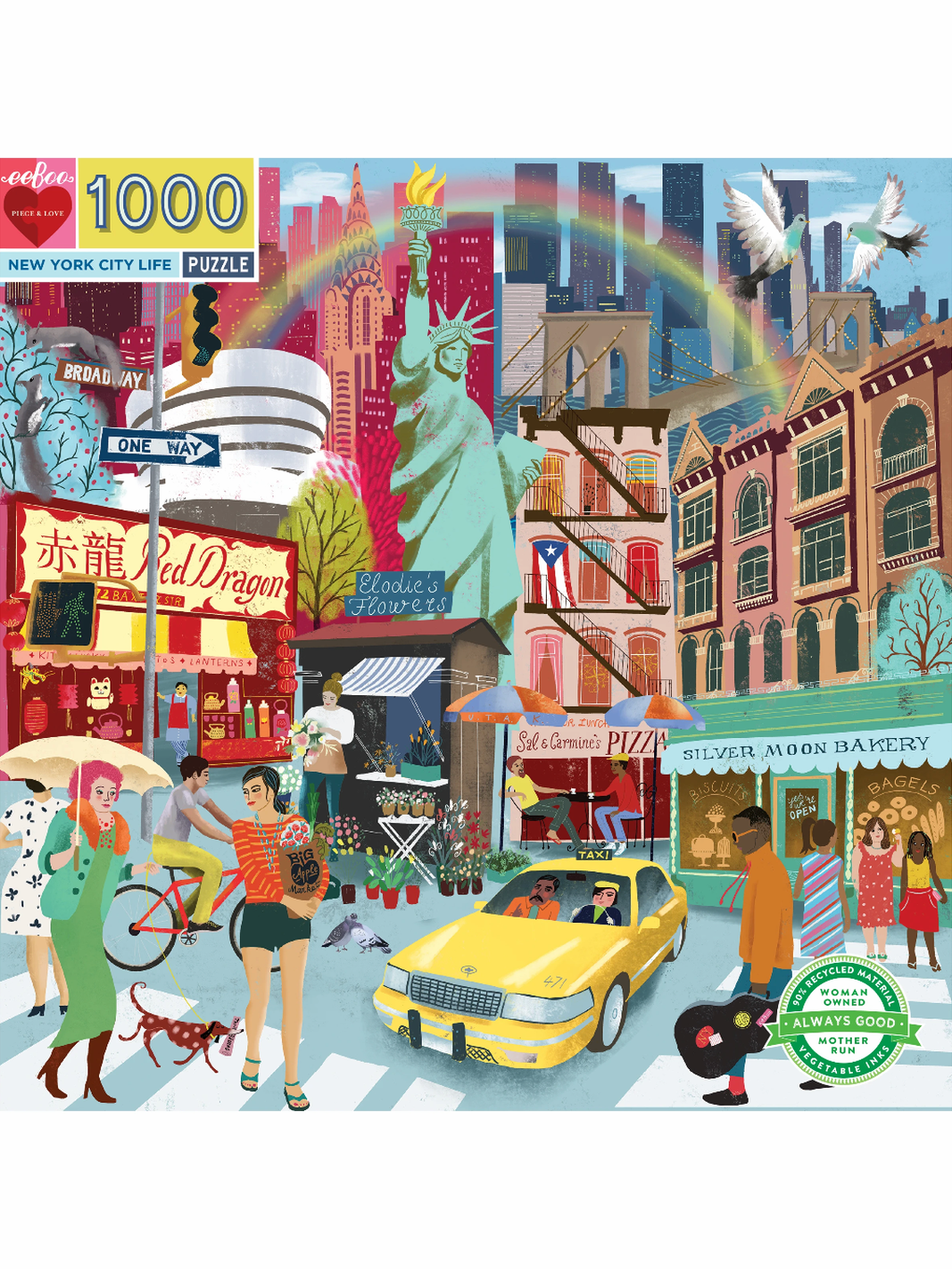 New York City Life 1000 Piece Puzzle