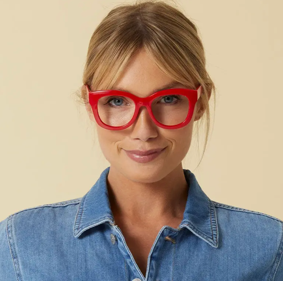 Peepers Center Stage Focus Red Readers (Blue Light)