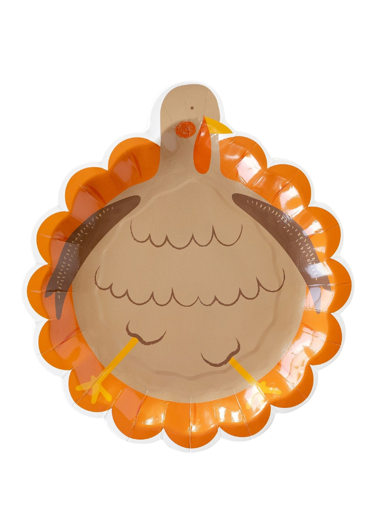 My Mind's Eye Harvest Turkey Shaped Paper Plate