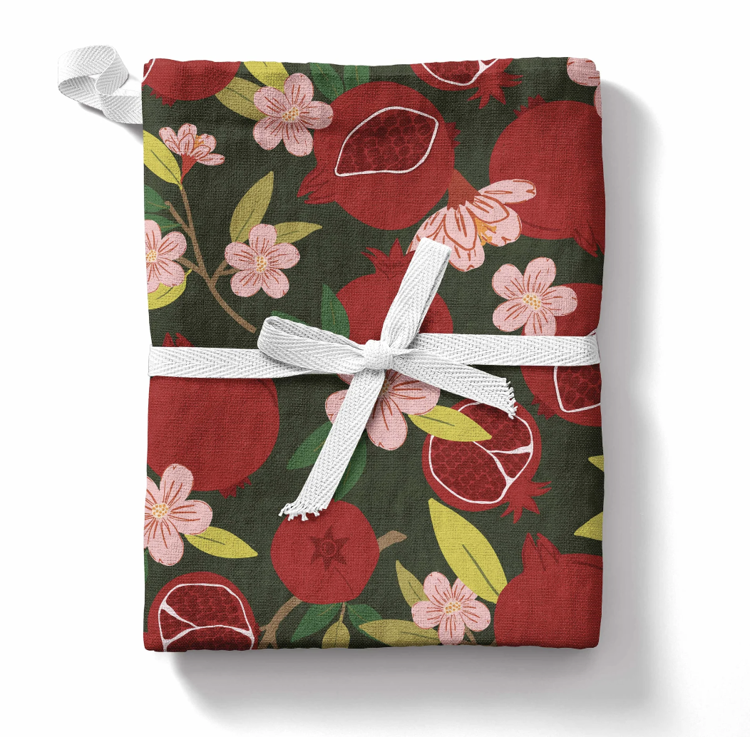 Pomegranate Tea Towel