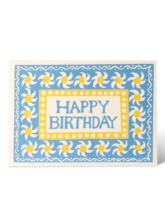 Card Springtime Happy Birthday
