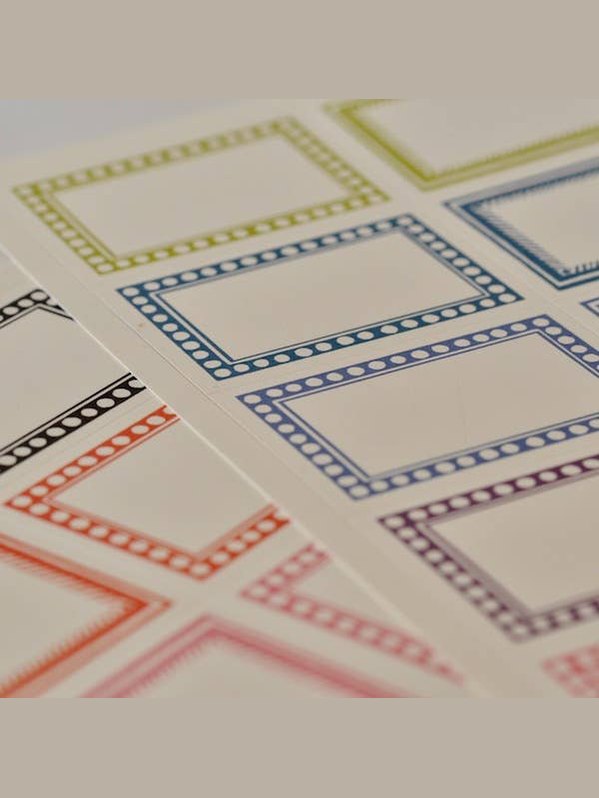 42 Medium Self-Adhesive Labels No. 2