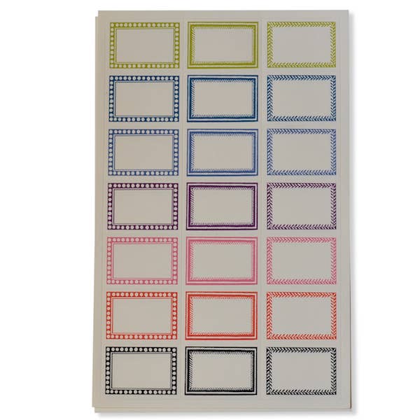 42 Medium Self-Adhesive Labels No. 2