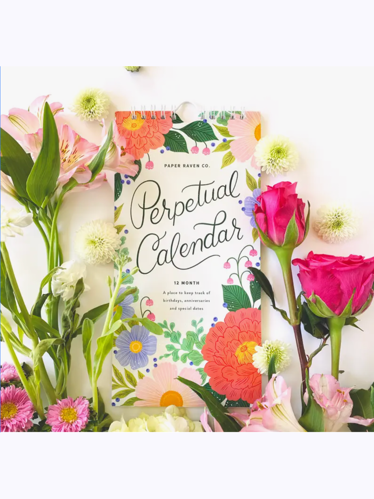 Always Floral Perpetual Calendar