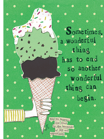 WONDERFUL THINGS | CURLY GIRL EVERYDAY GREETING CARD: None