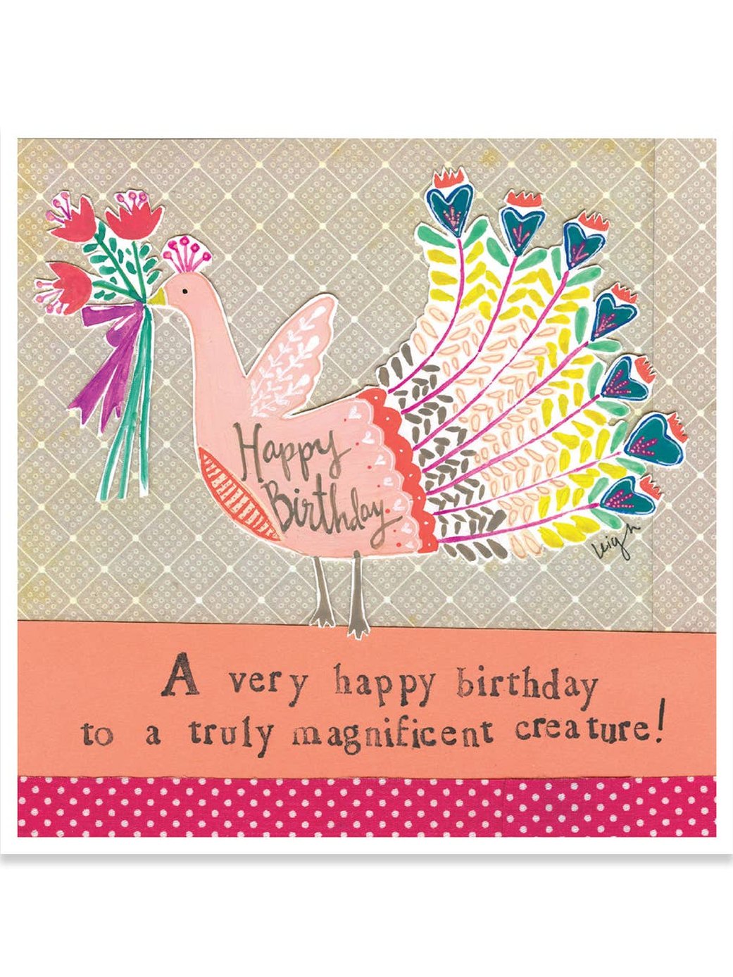 TRULY MAGNIFICENT | CURLY GIRL BIRTHDAY CARD: None