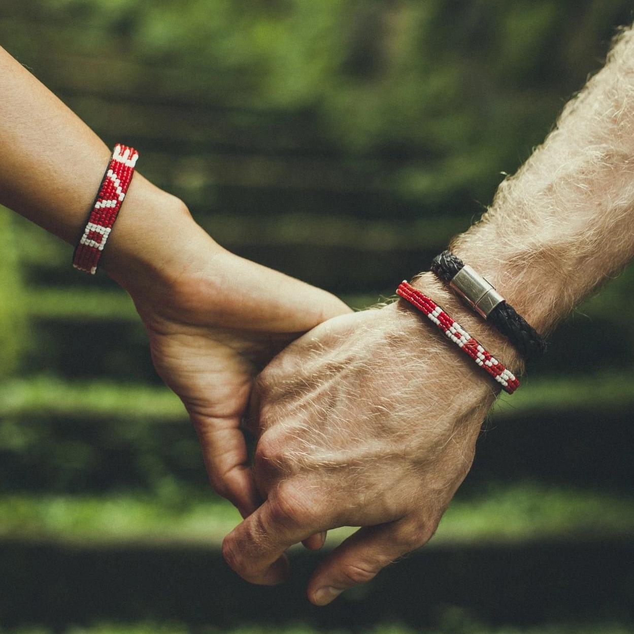 Skinny Love Bracelet - Red