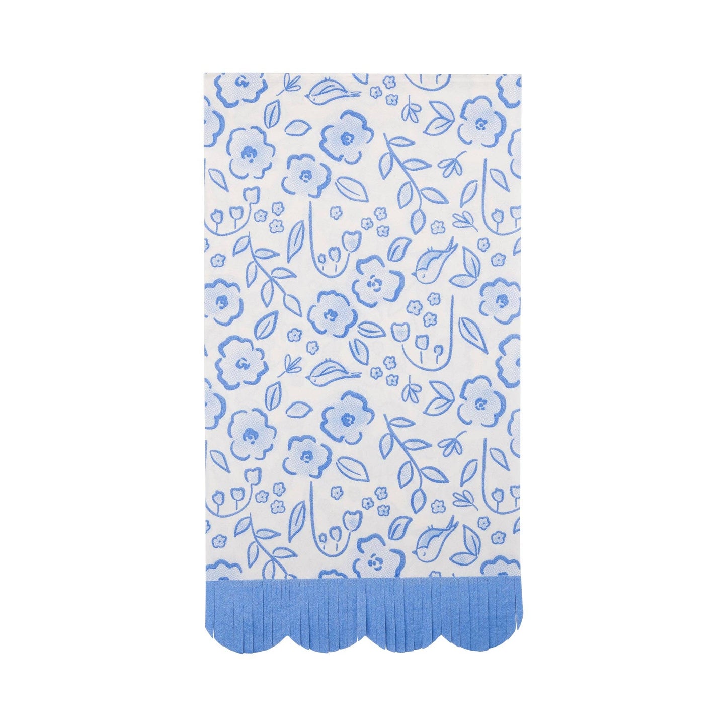 Floral Scatter Fringe Guest Napkin (24ct)