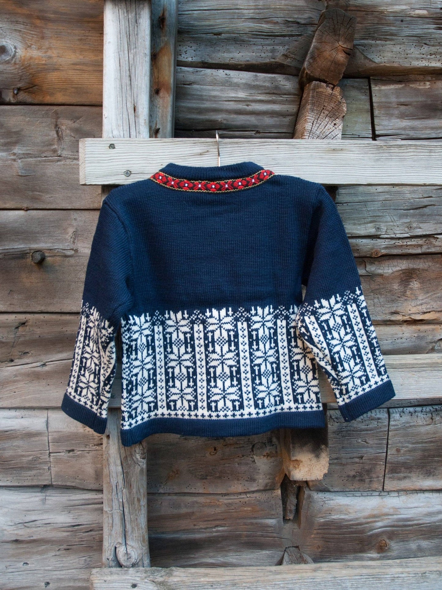 Ulriken Children's Sweater: Navy