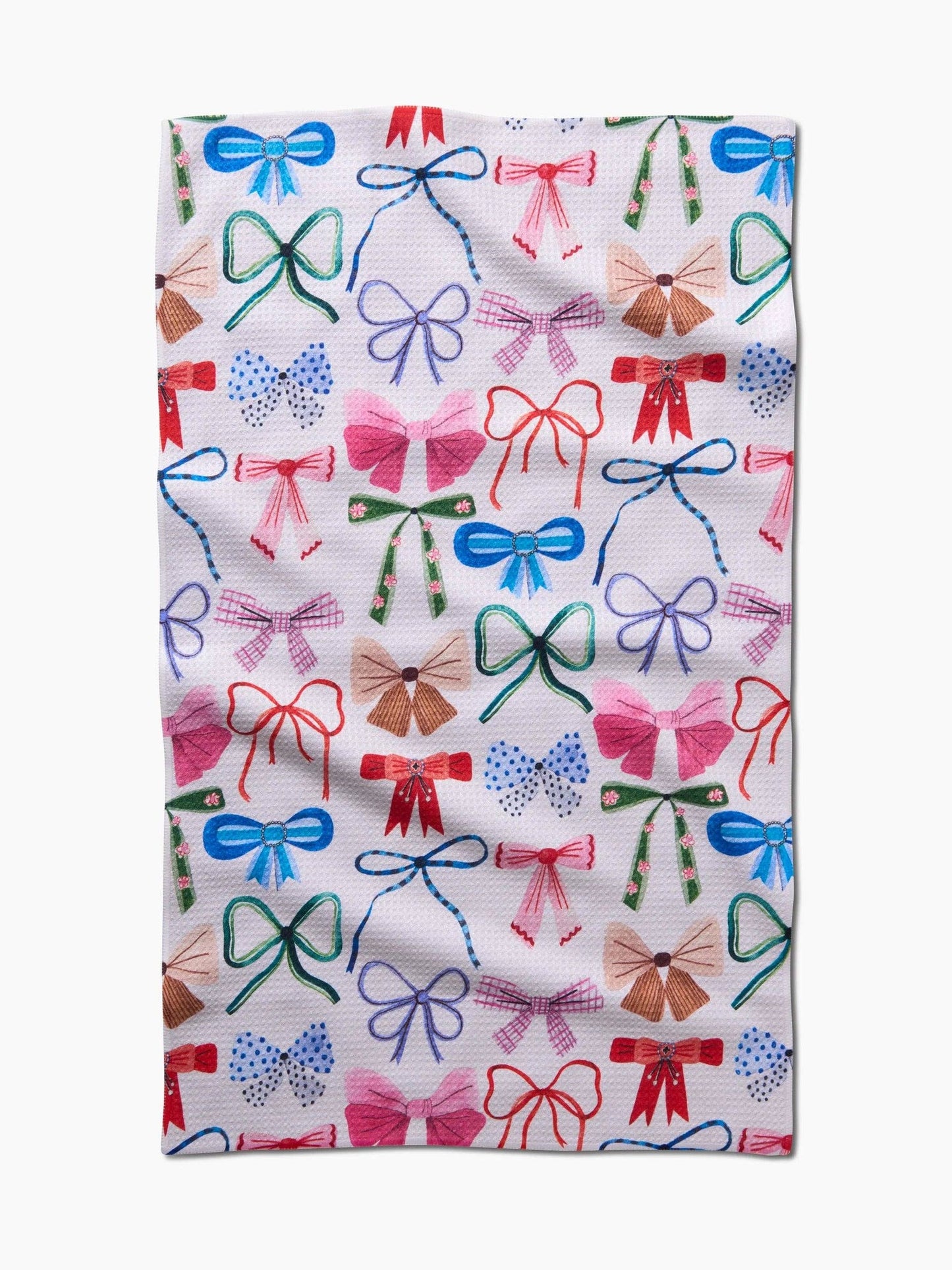 Geometry Bows Tea Towel