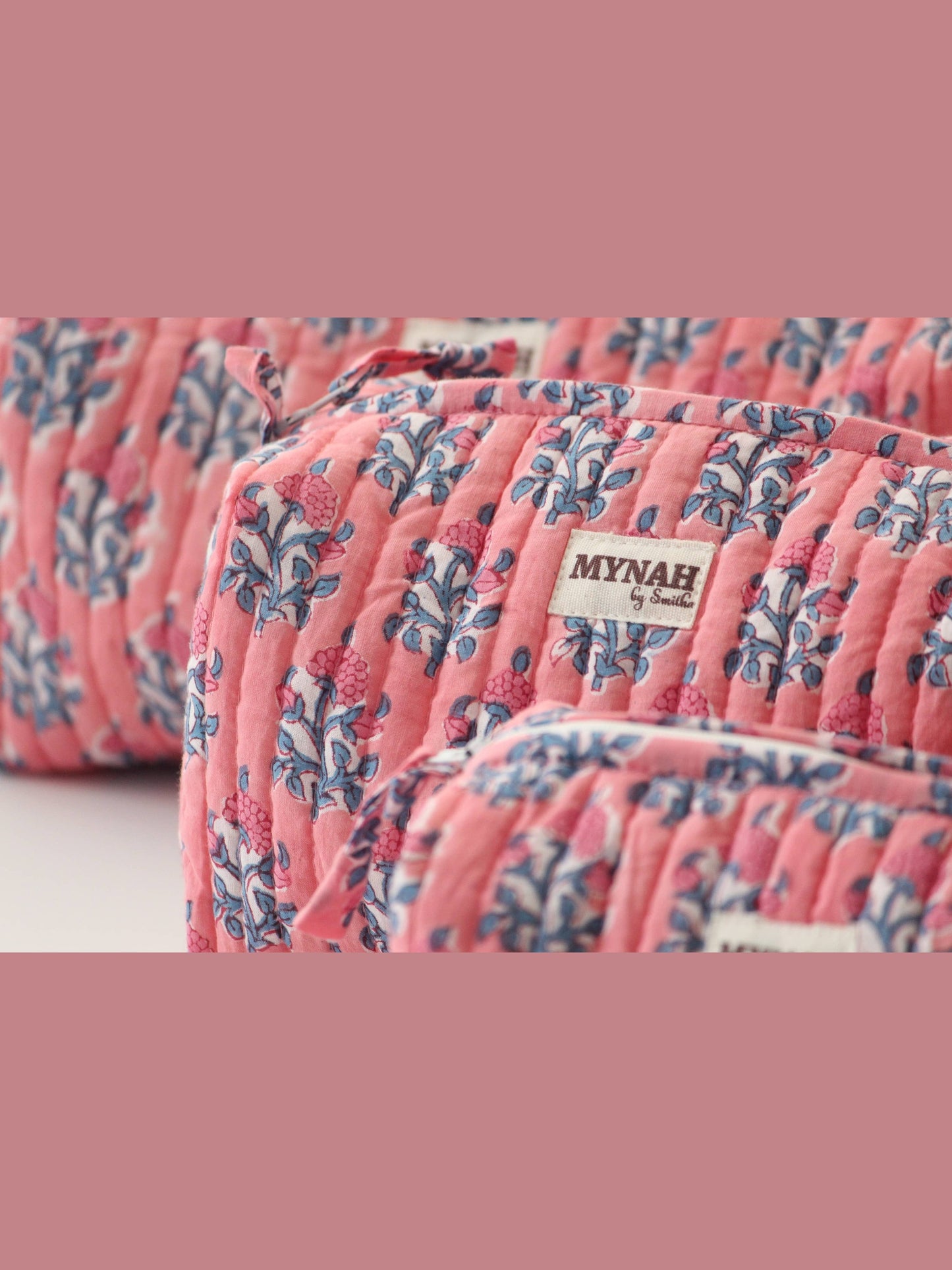 Melon Sorbet print travel/make up storage/organizer-Set of 3