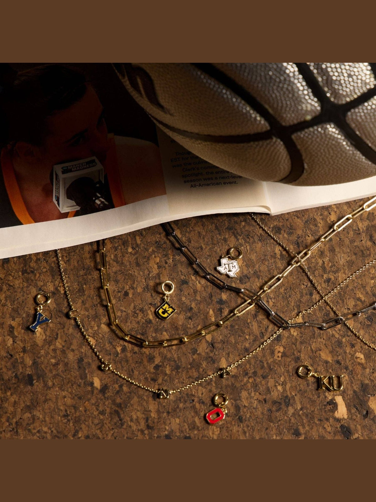 Brigham Young University Enamel Charm