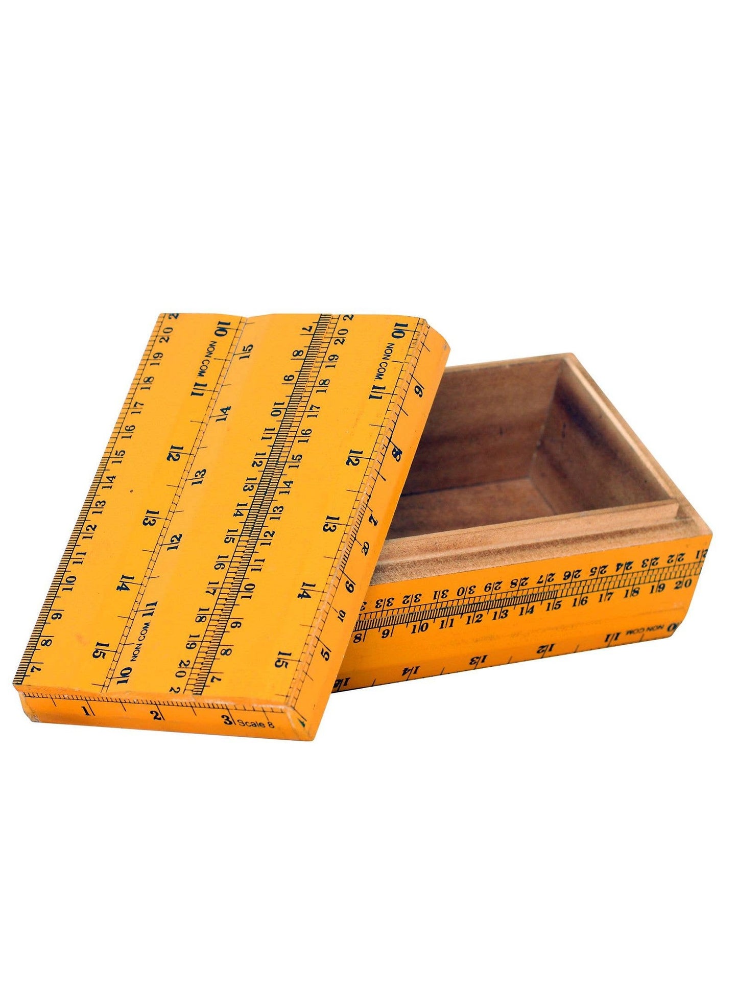 Recycled box box rulers