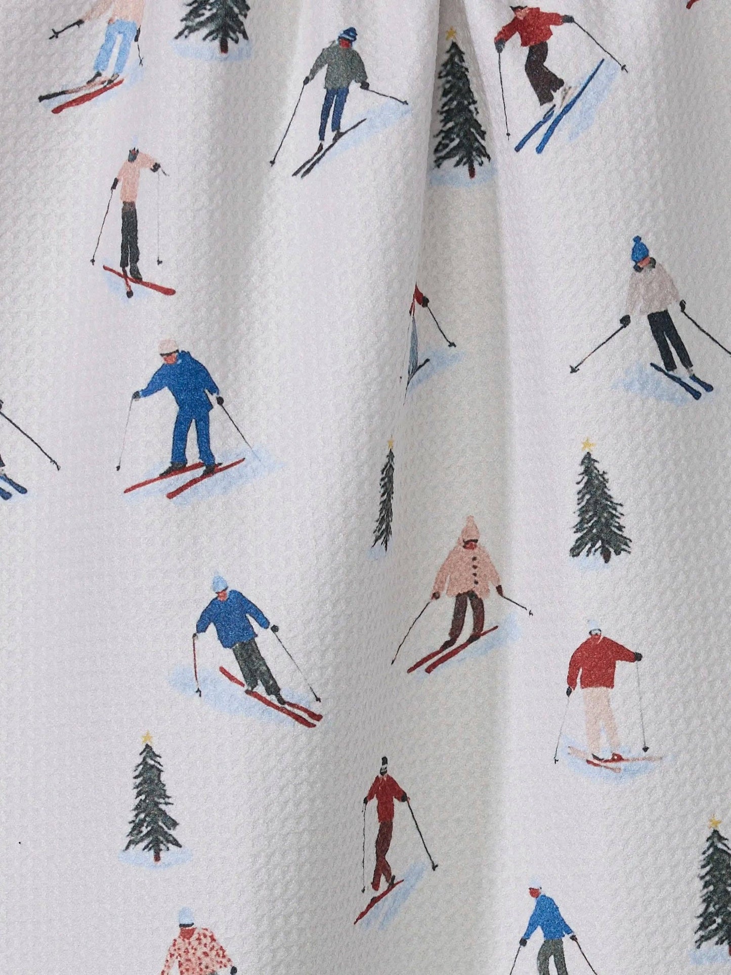 Alpine Run Tea Towel