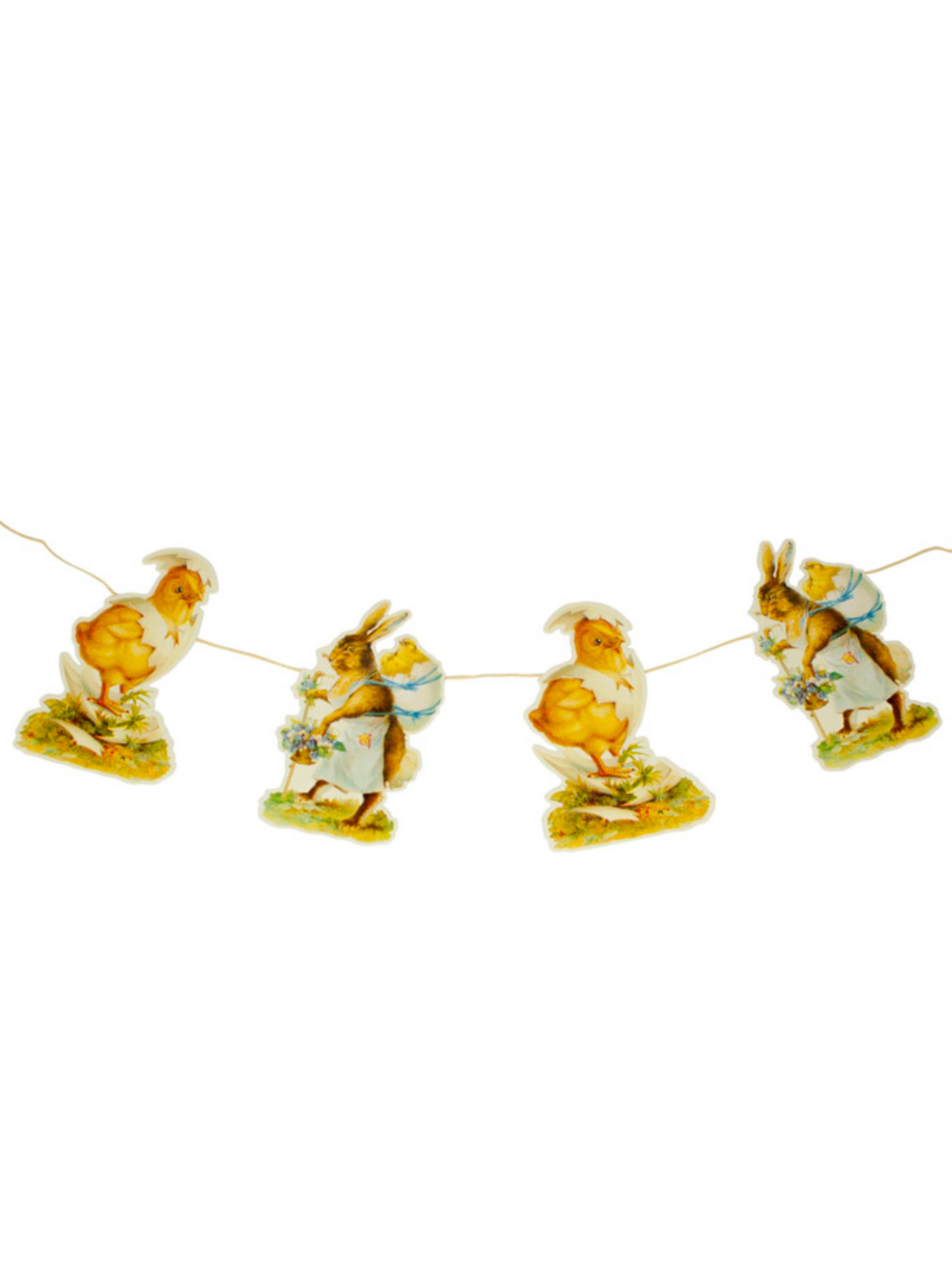 Chicks and Bunnies Easter Garland