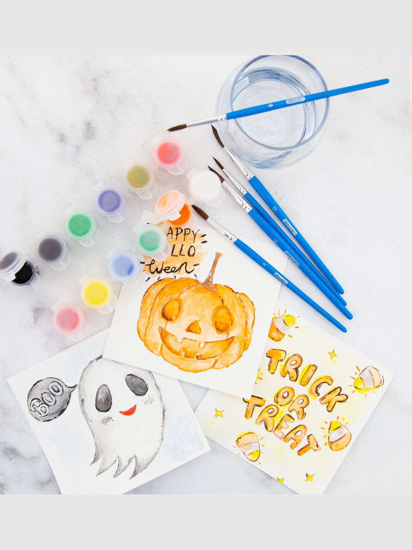 Paint Brush Round Natural Hair (5/Pack)