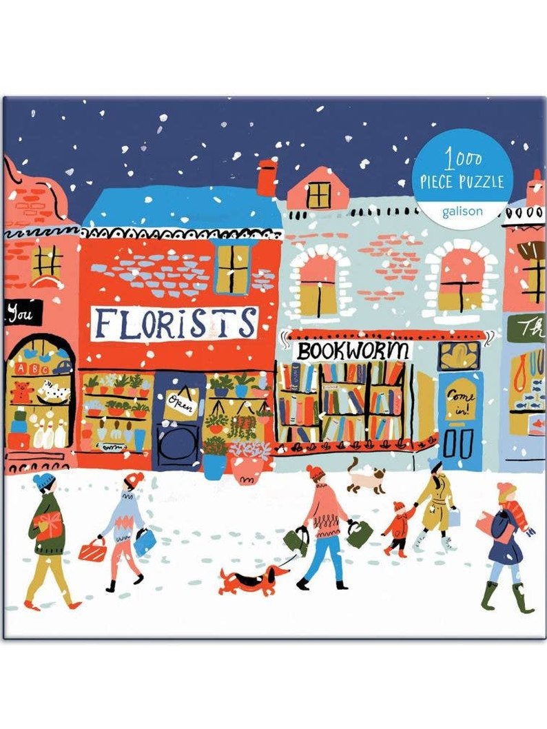 Main Street Village 1000 Piece Puzzle