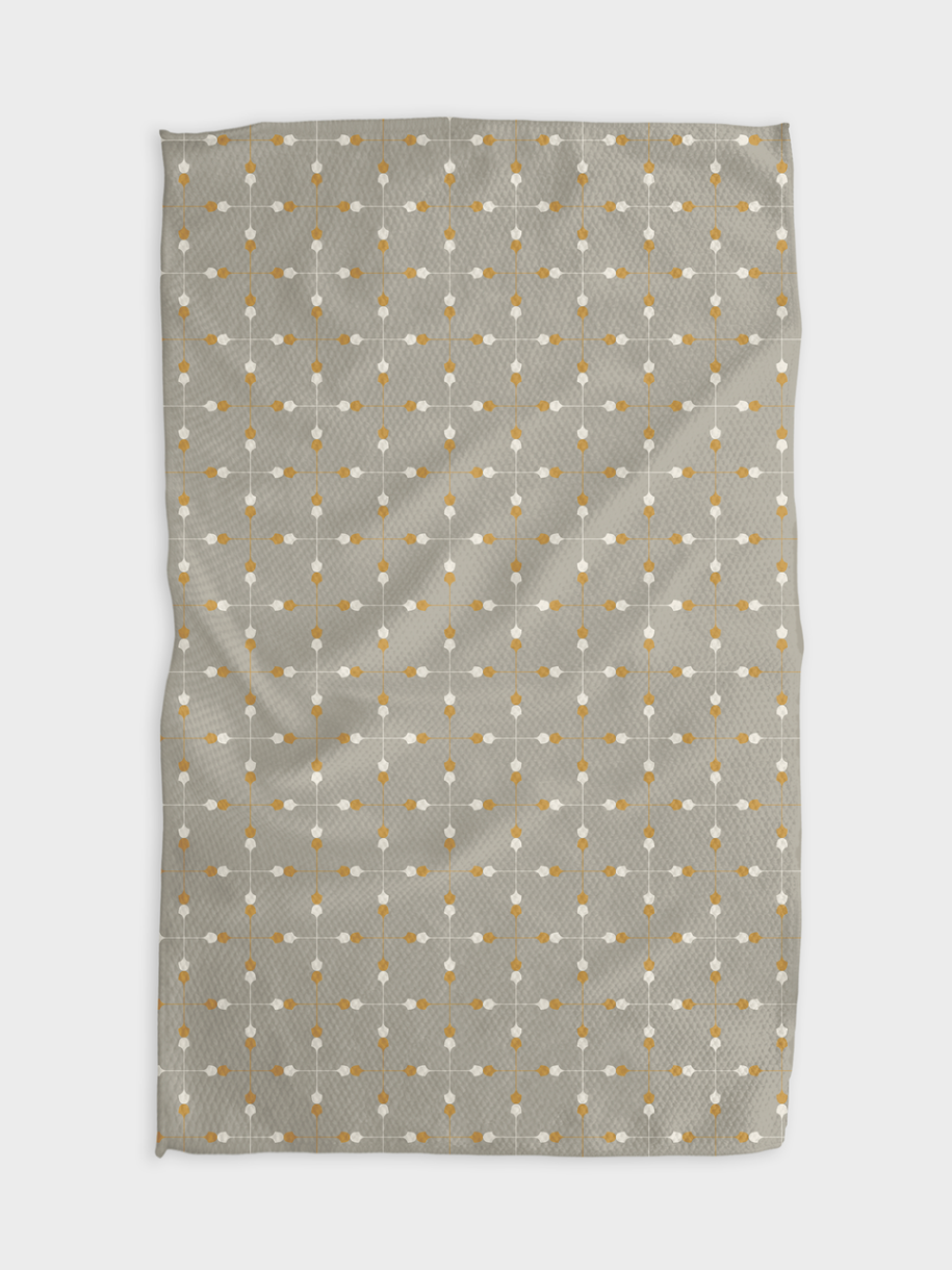 Geometry Flèche D'or Kitchen Tea Towel