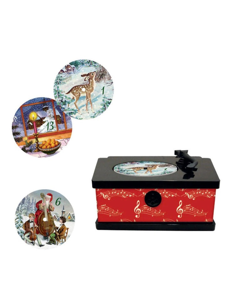 Vintage Gramophone Musical Advent Countdown