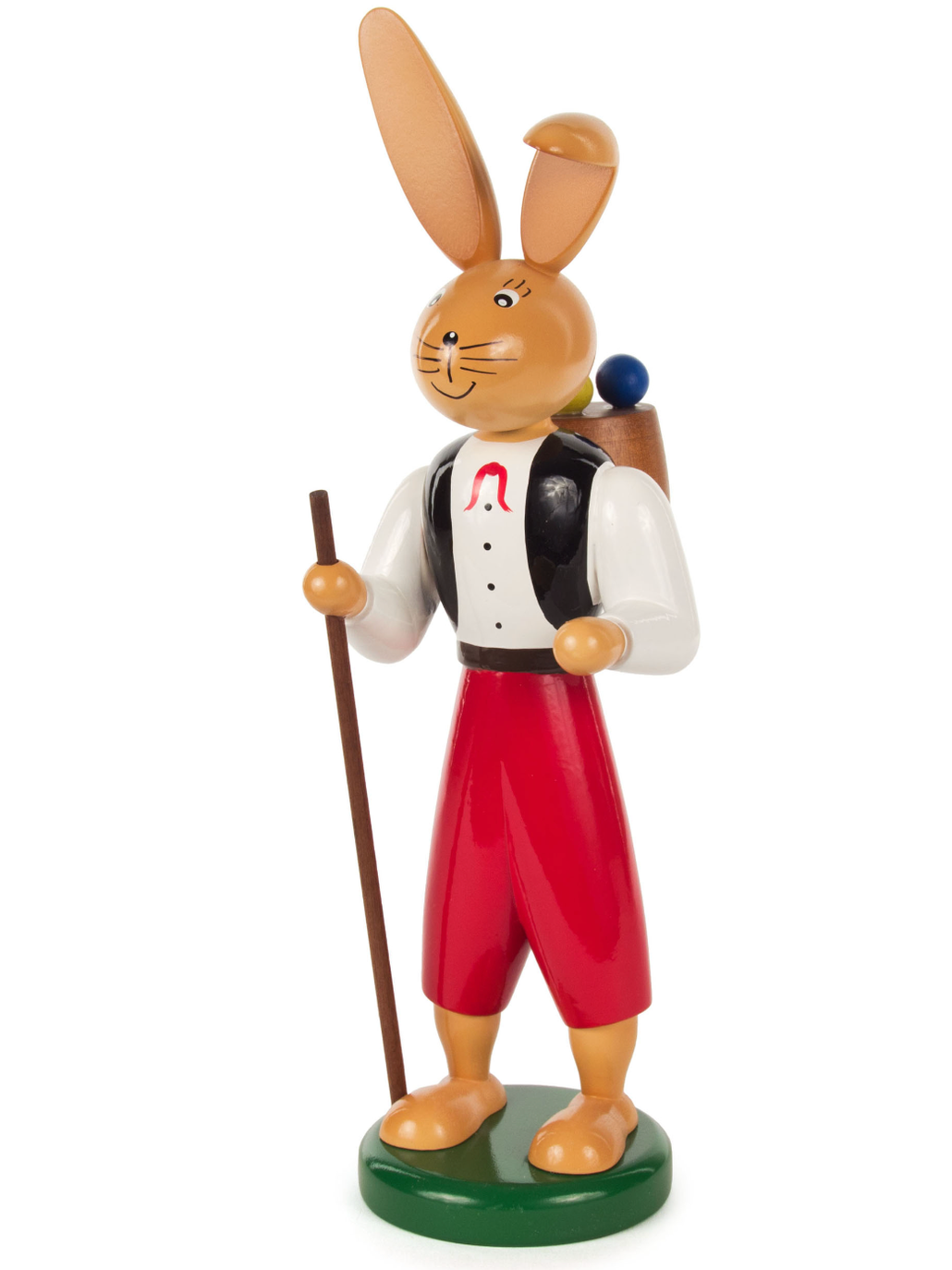 Dregeno German Rabbit Man with Walking Stick