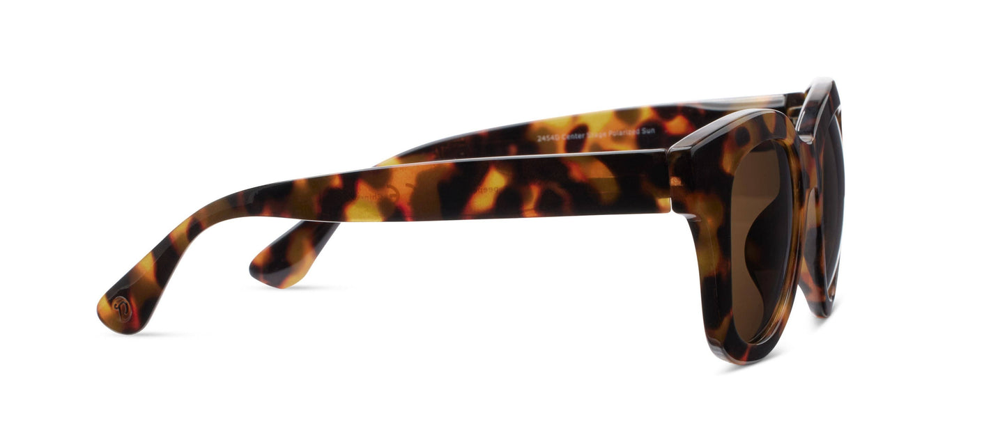 Center Stage (Reading Sunglasses): Tortoise