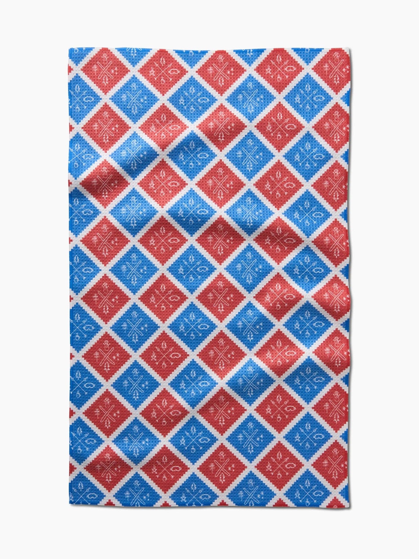 Ski Patch Tea Towel