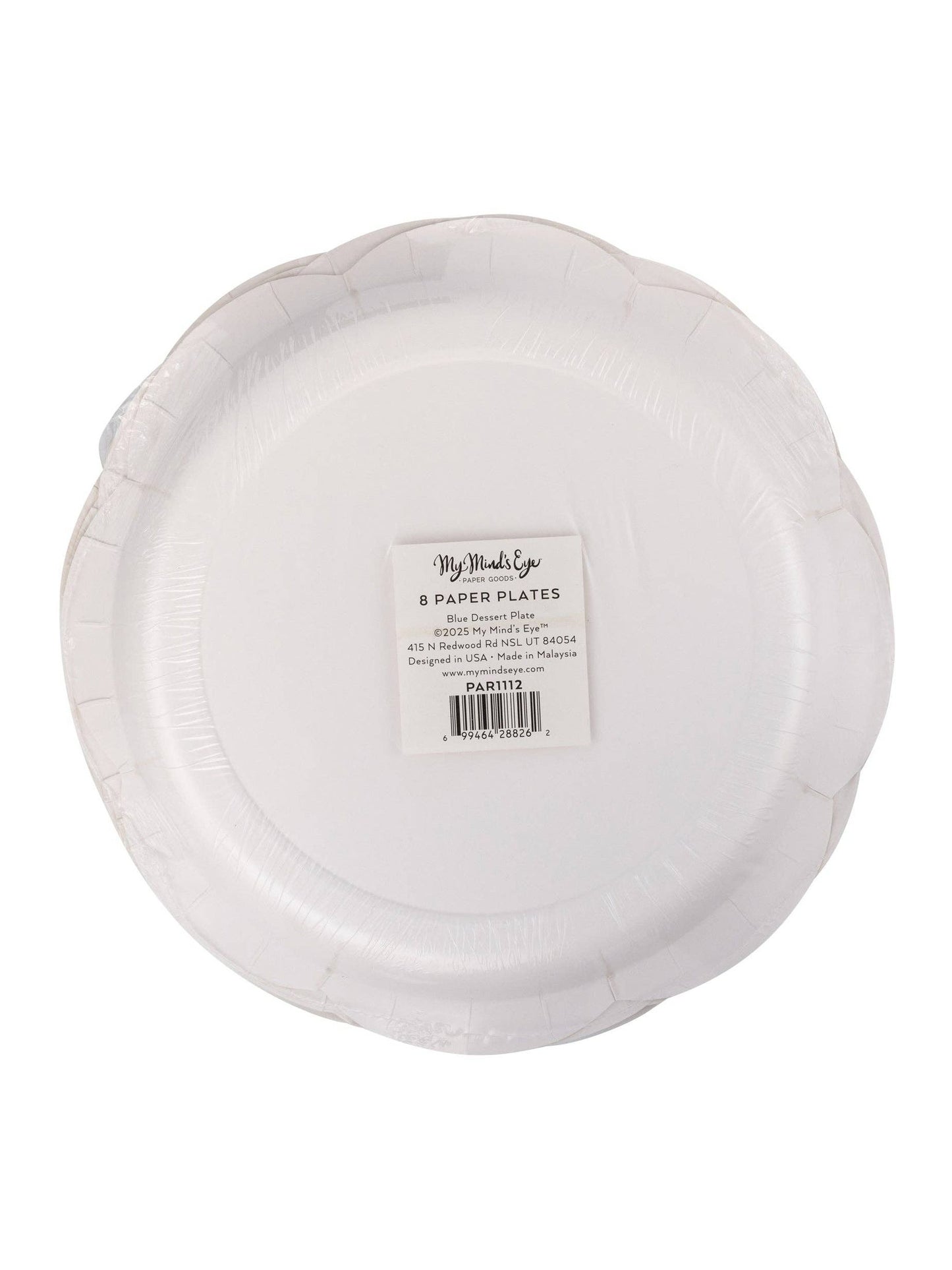 PAR1112 - Blue Dessert 8" Plate