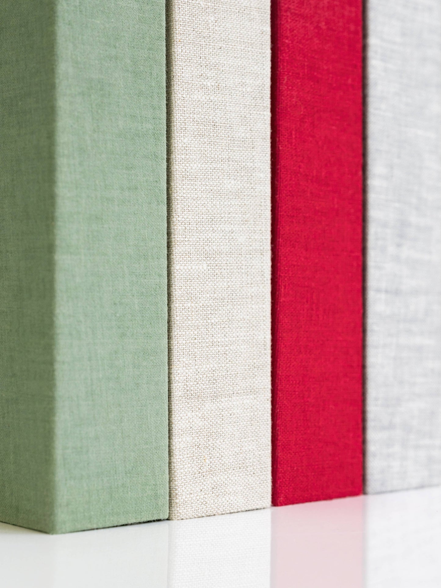 Red Holiday Card Book