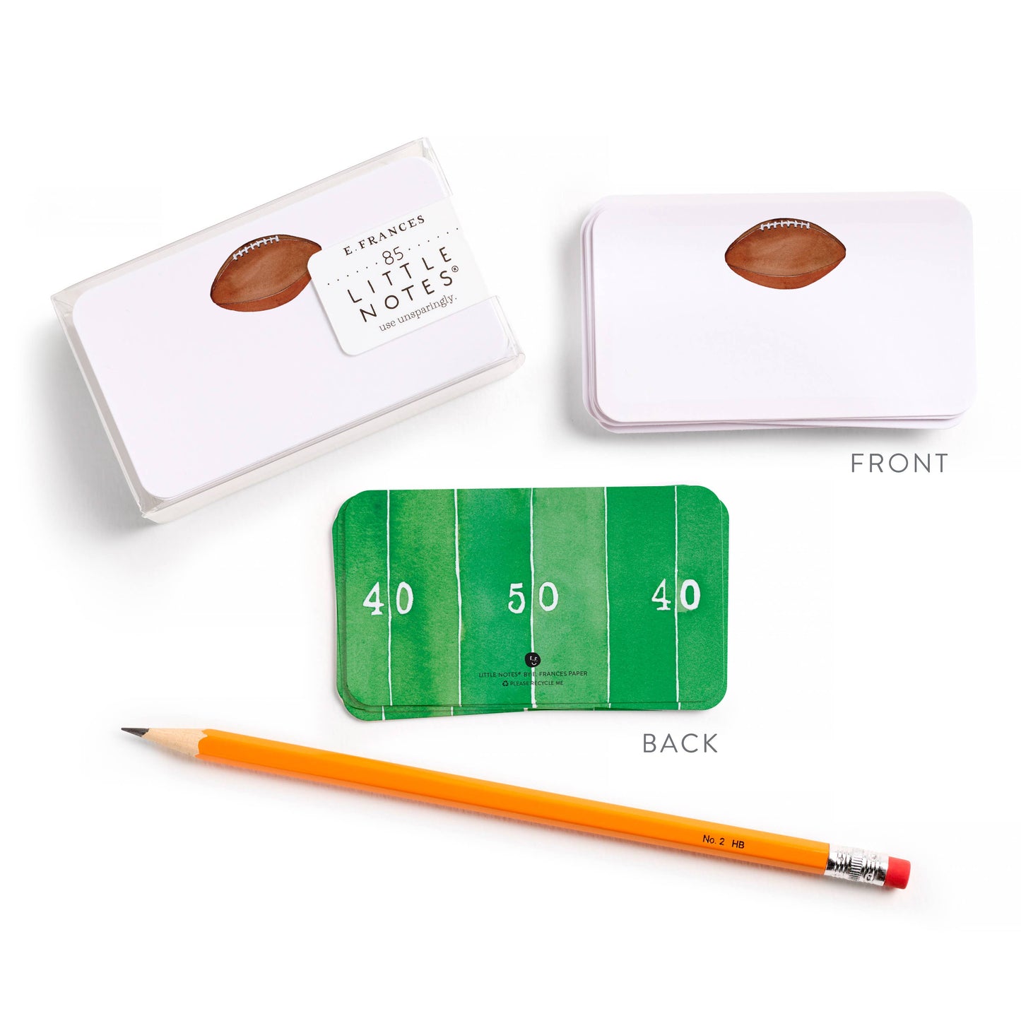 Football Little Notes® | Game day & tailgating