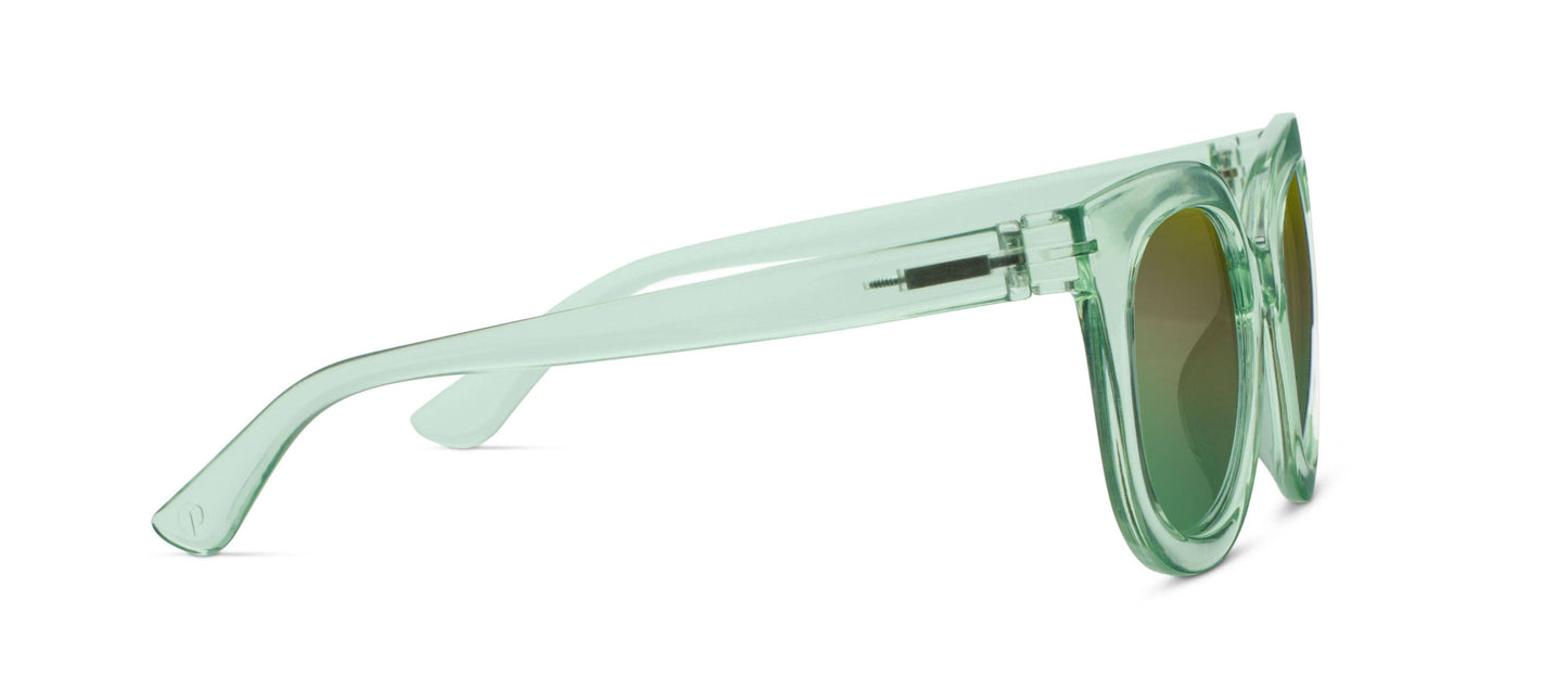 Logging Out (Sunglasses): Green / Bifocal Readers