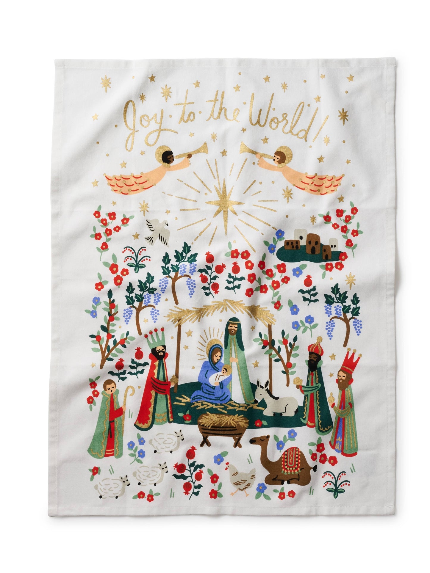 Nativity Tea Towel