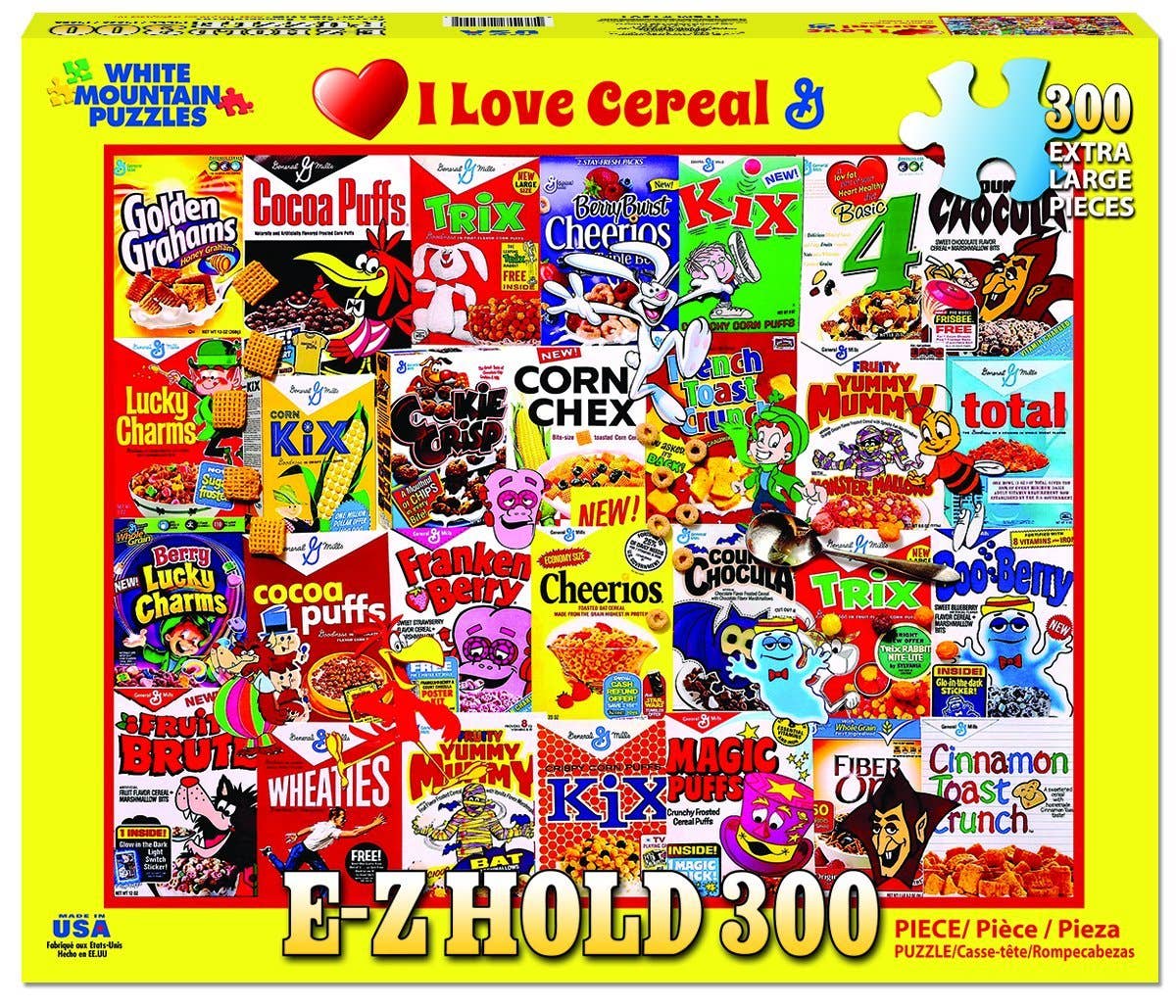 I Love Cereal (1301pz) - 300 Piece Jigsaw Puzzle