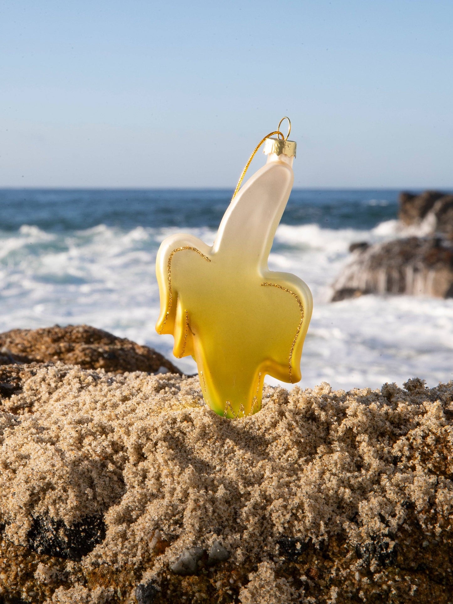 Balboa Island Dad's Original Frozen Banana Sign Ornament