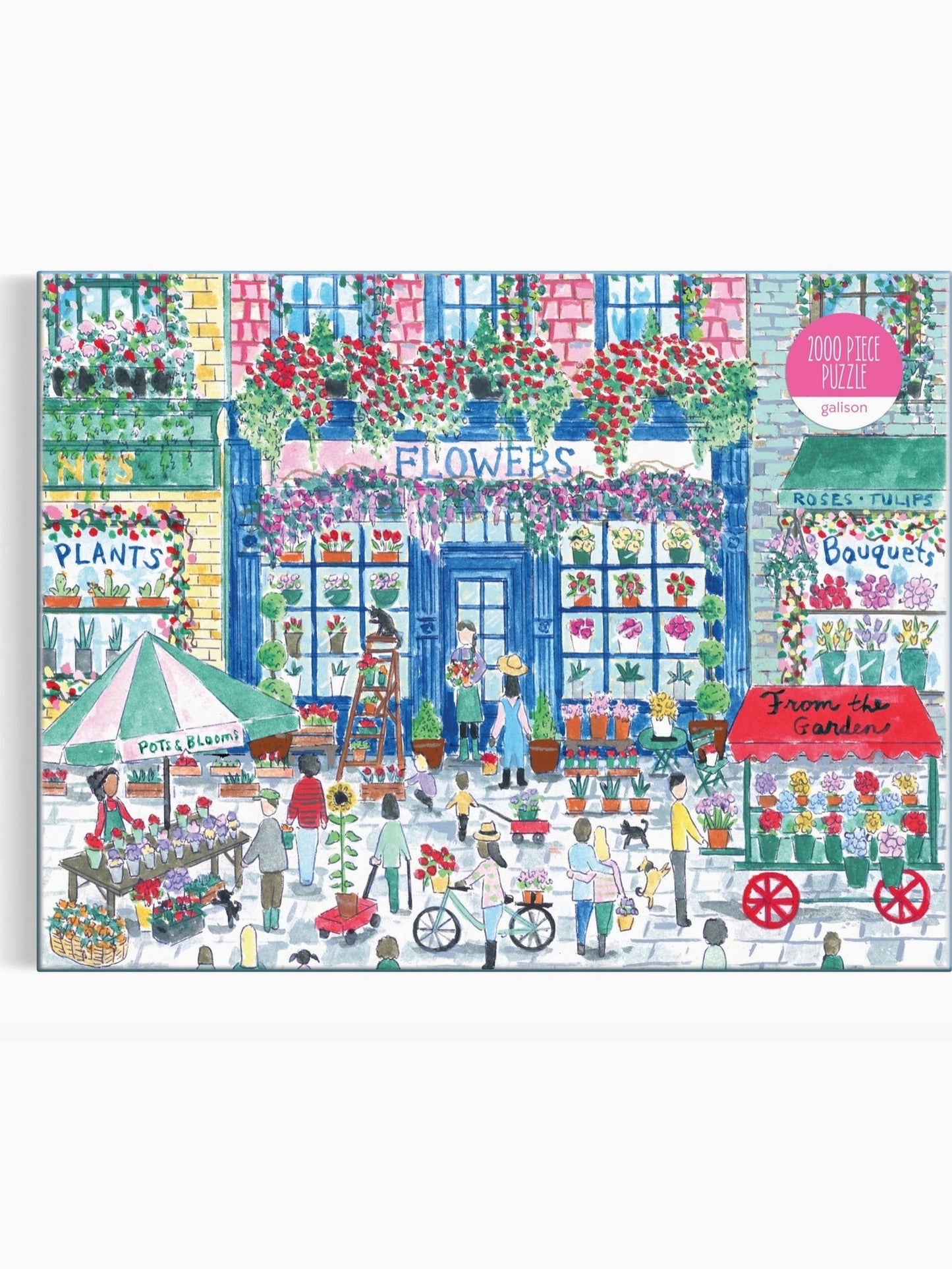 Michael Storrings Market in Bloom 2000 Piece Puzzle