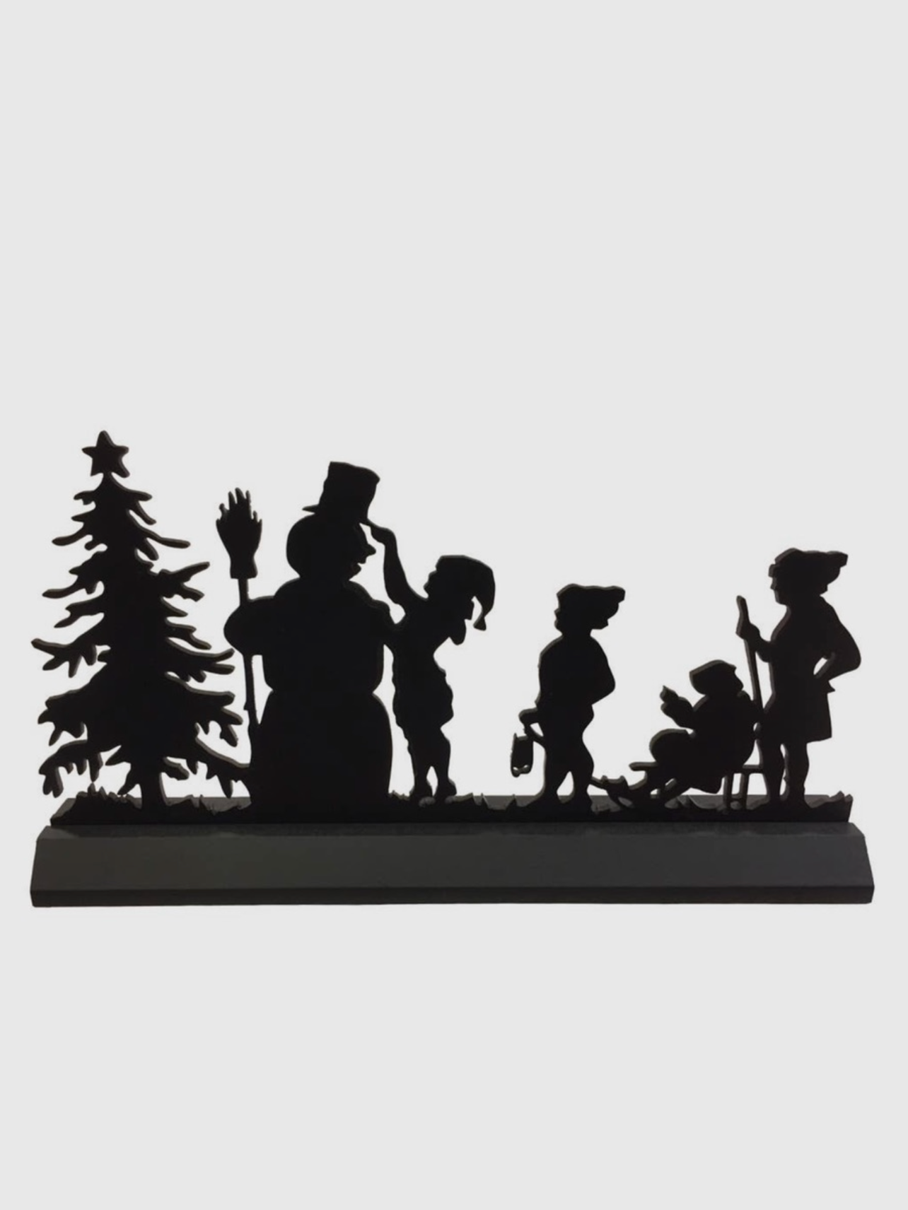 11" Wooden" Decorating Frosty the Snowman" Silhouette Décor