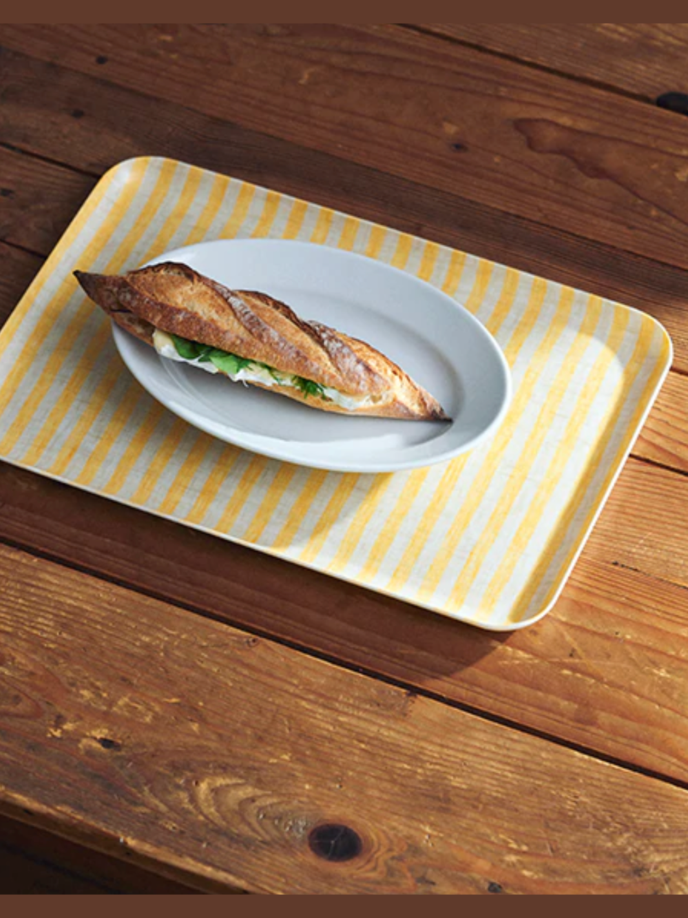 fog linen tray large: henry