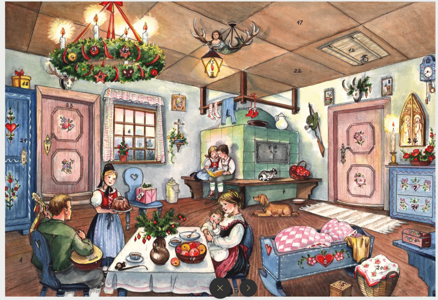 Advent Calendar "In the Room"