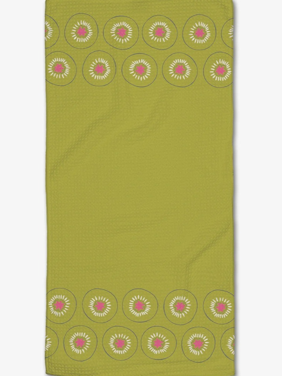 Geometry Kiwi Kraze Tea Towel