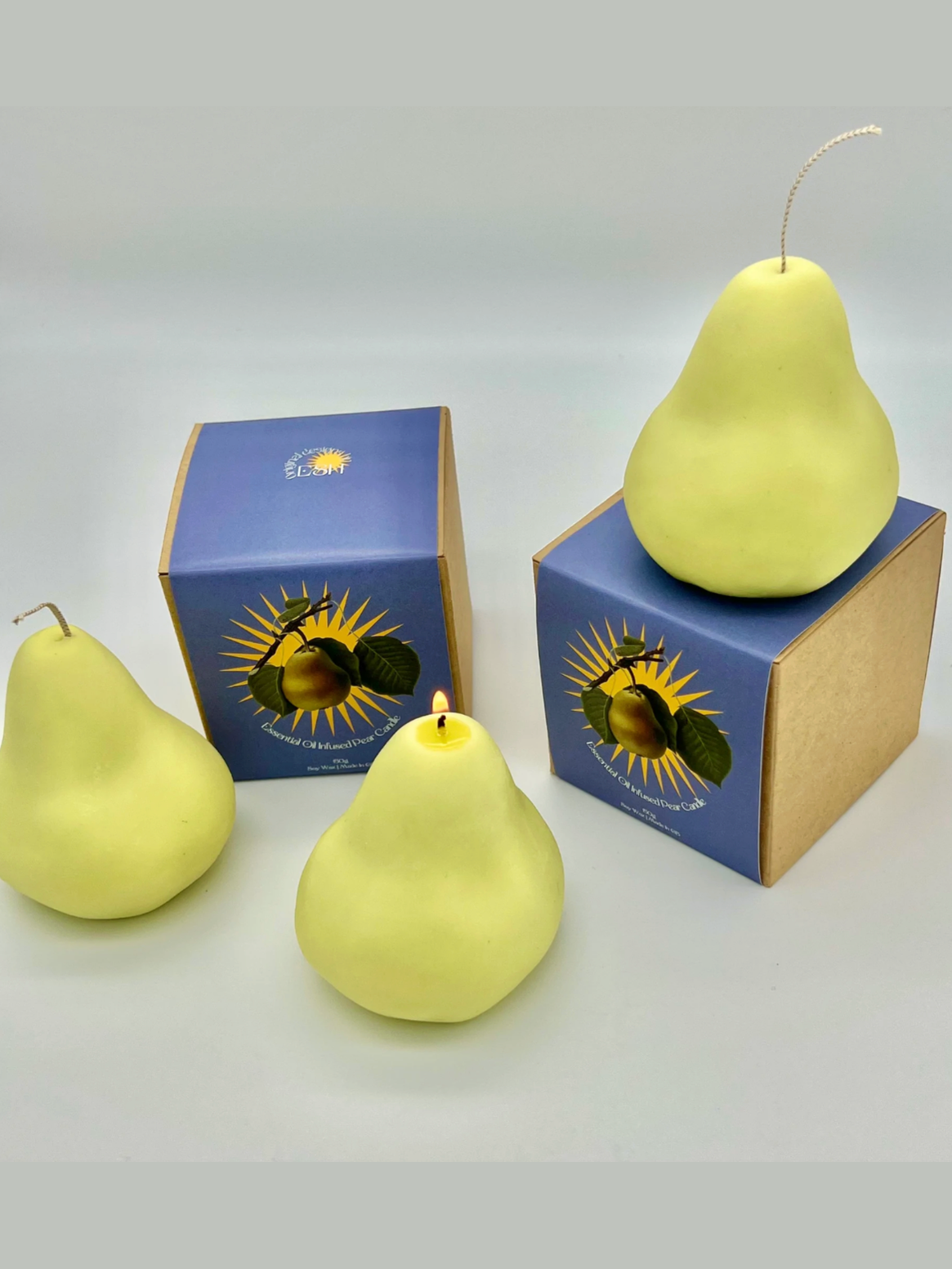 ESH Pear Soy Candle, infused with Pear Blossom