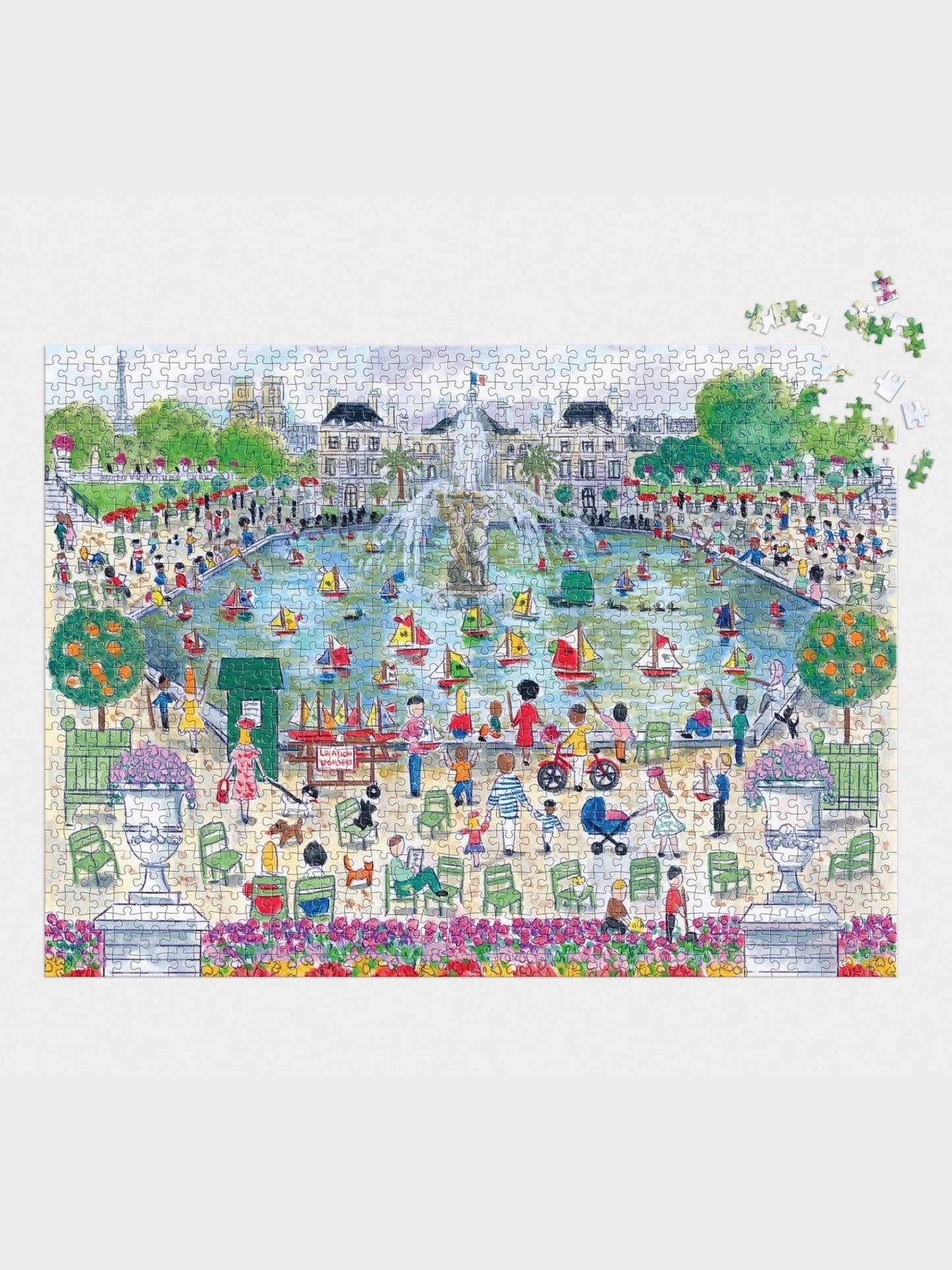Michael Storrings Springtime in Paris 1000 Piece Puzzle