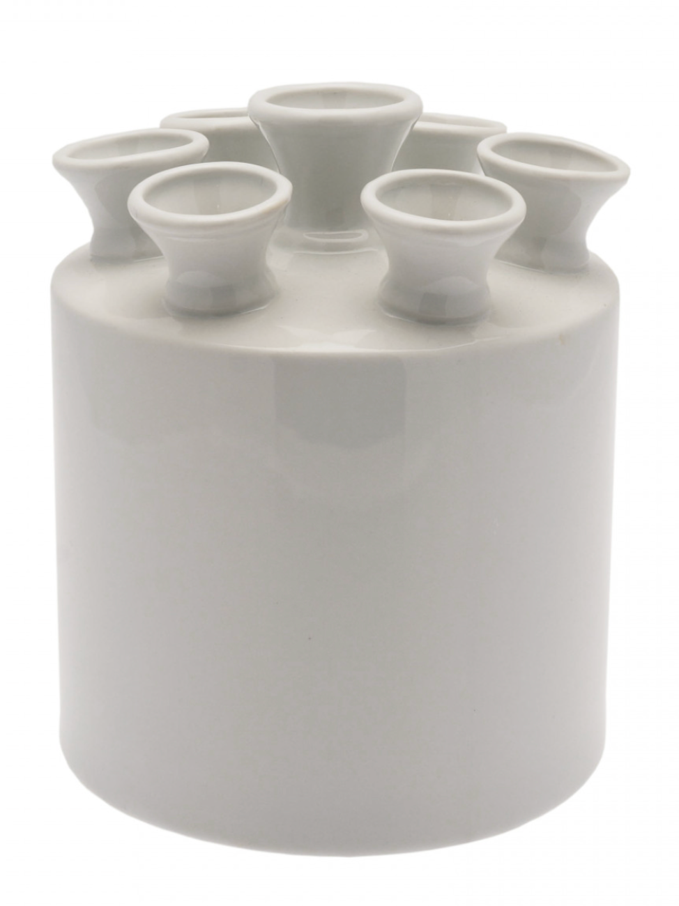 Dutch Tulip vase white cylinder