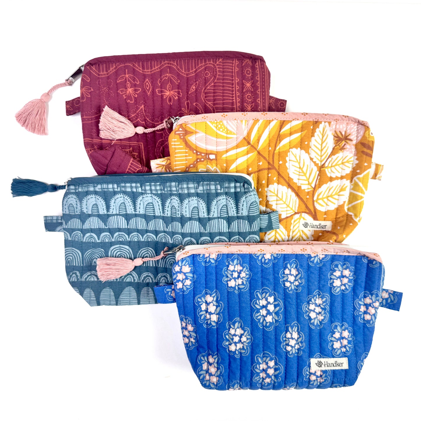 Penny Quilted Zipper Pouch