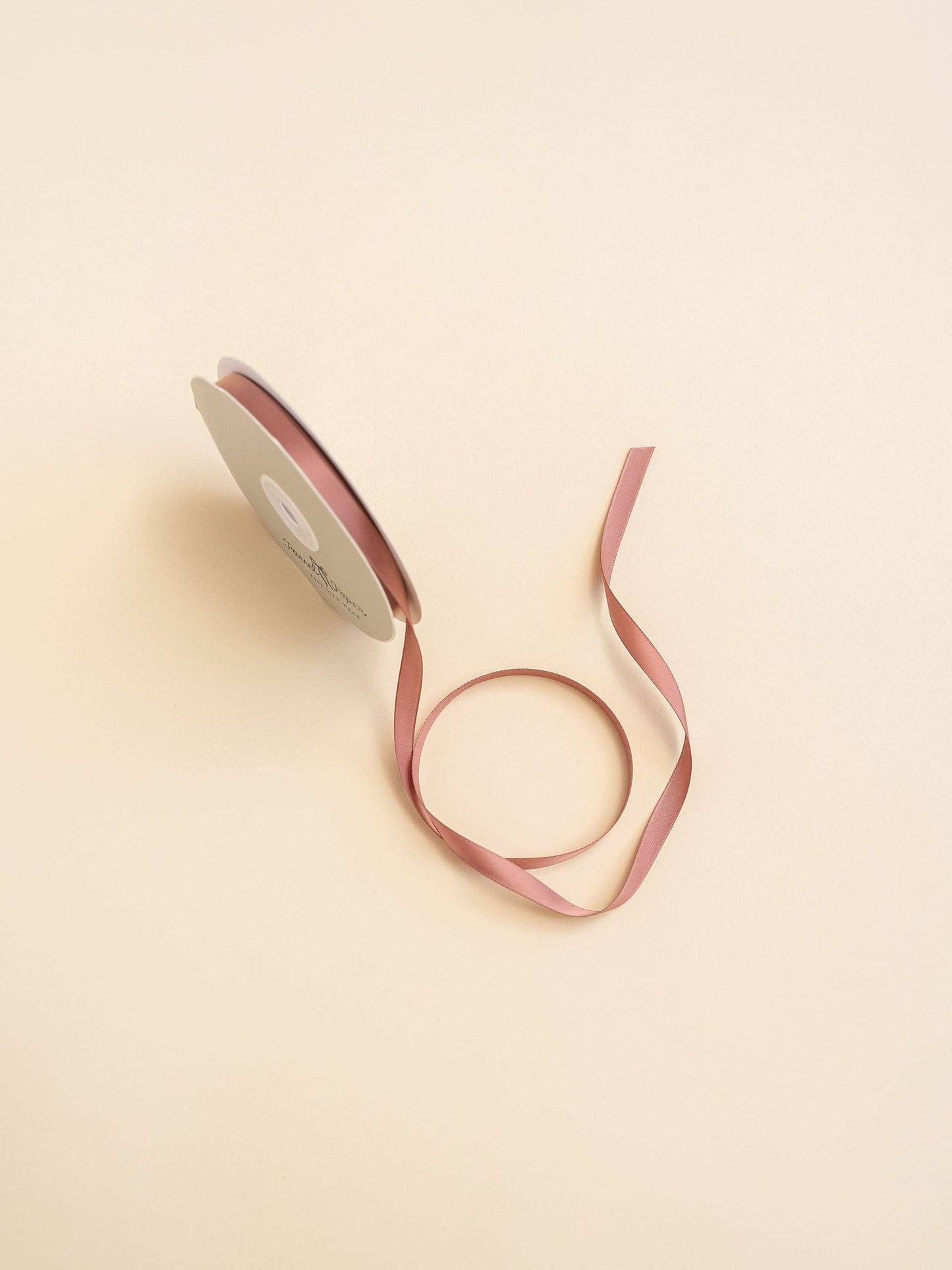 'Heirloom Pink' Satin Ribbon