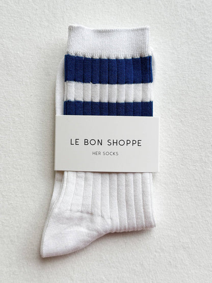 Her Socks - Varsity: Espresso